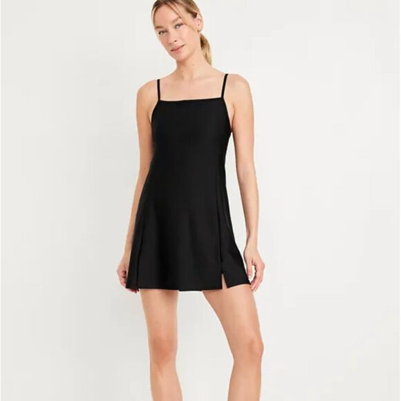 ✨3 for $18✨ Old Navy Black Camisole Athletic Dress - Picture 1 of 8